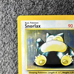 Pokemon TCG Snorlax Jungle 11/64 Holo Rare 90 HP Body Slam 30 1999 - Image 4