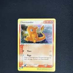 Charmander Holo Secret Rare 98/97 EX Dragon Pokemon English E-series NM - Image 1