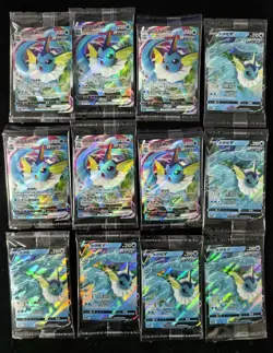 2024 Pokemon S-CHN Vaporeon Box CSHC 005/009 Vaporeon VMAX Sealed Lot*12 NE40 - Image 1