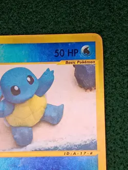Pokemon Squirtle 131/165 Expedition Base Set Holo 2002 Wave Splash Doubleslap - Image 4