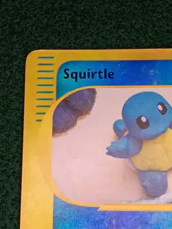 Pokemon Squirtle 131/165 Expedition Base Set Holo 2002 Wave Splash Doubleslap - Image 5