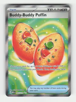 Buddy-Buddy Poffin ME01: Mega Evolution (MEG) 167/132 Holofoil Ultra Rare NM EN - Image 1