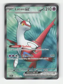 Latias ex - 220/191 SV08: Surging Sparks (SSP) 220/191 Holofoil Ultra Rare NM EN - Image 1