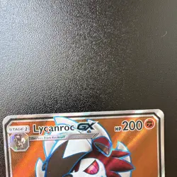 Pokemon TCG SM Guardians Rising Lycanroc GX Full Art Ultra Rare Holo 138/145 - Image 5