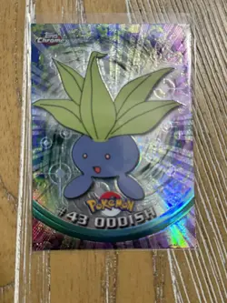 2000 Pokemon Topps Chrome Oddish SPECTRA! - Image 1