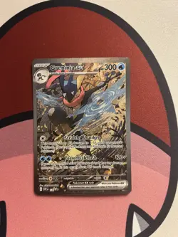 Pokemon TCG Greninja EX SVP 132 Black Star Promo Full Art Holo - Image 1
