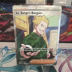 Lt. Surge's Bargain - 170/132 - Pokemon Mega Evolution Ultra Rare NM - Image 1