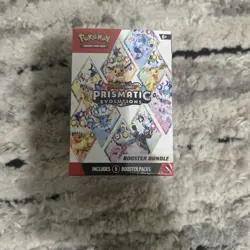 Pokemon TCG SV: Prismatic Evolutions Booster Bundle (6 packs) - Factory Sealed - Image 1