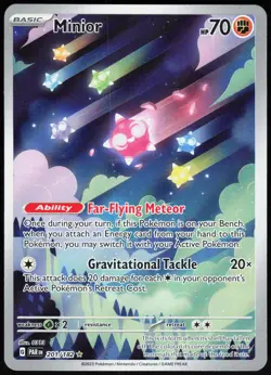 Paradox Rift Minior 201/182 Illustration Rare Pokemon NM/M - Image 1