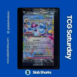 2025 POKEMON PRISMATIC EVOLUTIONS SUPRISE BOX STAMPED PROMO #026/131 GLACEON EX - Image 1
