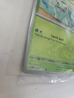 Bulbasaur Pokemon TCG Scarlet & Violet 151 Best Buy Stamped Promo Sealed 001/165 - Image 5