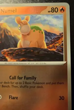 Numel 021/132 Reverse Holo Common Mega Evolution Pokemon TCG - Image 3