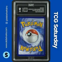 2025 POKEMON MEGA EVOLUTION #136/132 SHUCKLE ILLUSTRATION RARE TAG 9 - Image 2