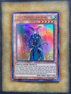 Yugioh Kiwi Magician Girl MVP1-EN016 Ultra Rare 1st Ed NM - Image 1