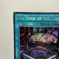 The Book of the Law FUEN-EN036 Secret Rare 1st Edition LP Yugioh TCG - Image 2