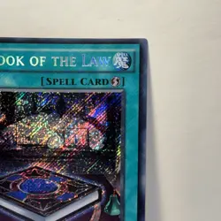 The Book of the Law FUEN-EN036 Secret Rare 1st Edition LP Yugioh TCG - Image 3