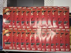 LOT 20X Bandai Namco One Piece Card Game Carrying On His Will Booster Sleeve ENG - Image 1