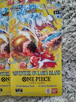 Bandai One Piece TCG OP15-EB04 Sleeved Booster Pack Lot Of 10 New Release - Image 3