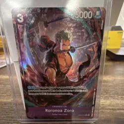 RORONOA ZORO 2025 One Piece Premium Booster The Best Vol.2 OP09-076 Rare Alt Art - Image 1