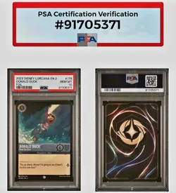2023 Donald Duck - Deep Sea Diver Disney Lorcana EN 2 Foil ROTF #178 PSA 10 GM - Image 4