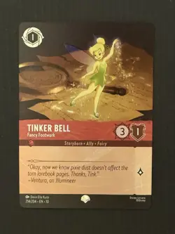 Disney Lorcana Tinker Bell Fancy Footwork Epic Whispers In The Well - Image 1