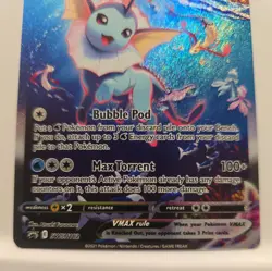 Vaporeon VMAX SWSH182 SWSH: Sword & Shield Promo Cards Holo Read Description - Image 3