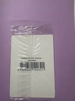 Toys R Us 2016 Pokemon Pikachu Holo Promo Card (NIP Sealed) - Image 2