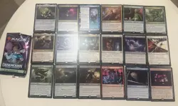 MTG DUSKMOURN HOUSE OF HORRORS BULK LOT OF RARE CARDS x18 MAGIC THE GATHERING - Image 1
