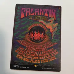 MTG English Palantir of Orthanc (Borderless Poster) NM Normal - Image 1