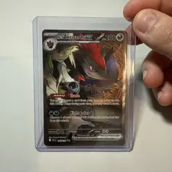 Pokemon TCG Zoroark EX Holo Card 185/159 Sv09: Journey Together - Image 1