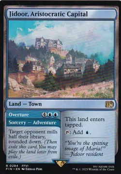 Jidoor, Aristocratic Capital R 0284 Regular - Final Fantasy MTG Card - NM - Image 1