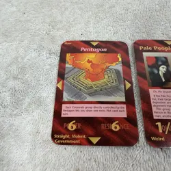 Illuminati New World Order (INWO) Card Lot Terrorist Nuke, Pentagon, Pale People - Image 3