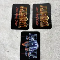 Illuminati New World Order (INWO) Card Lot Terrorist Nuke, Pentagon, Pale People - Image 5