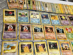 Shadowless Base Set Pokemon Cards 104 Total Bulk Lot Original 1999 - Image 4
