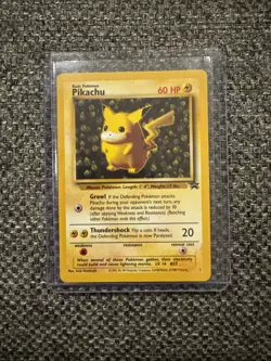 Pokemon Card Black Star Promo Pikachu 1 WOTC - Image 1