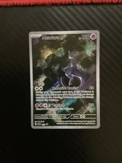 Mewtwo 052 Sv: Scarlet & Violet Promo Cards Holo NM - Image 1