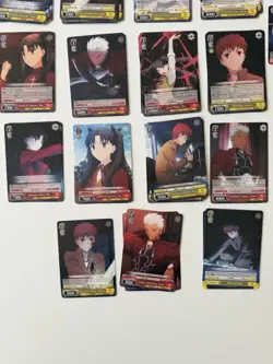 Weiss Schwarz Fate Stay Night Card Lot 49 Cards Trial Deck Saber Rin Anime - Image 3