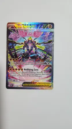 Mega Zygarde EX Full Art Holo Pokemon Card 120/088 310 HP 200 Attack - Image 5