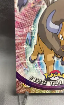 TAUROS Series 3 TV POKEMON Non-Holo 2000 TOPPS Trading Card #128 - Image 5