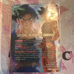 Son Goku Autonomous Awakening Foil Dragon Ball Super Card Game | NM - Image 1
