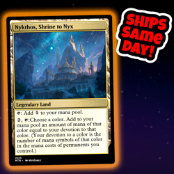 Nykthos Shrine To Nyx - Custom Art Magic: The Gathering Playtest Card - Image 1