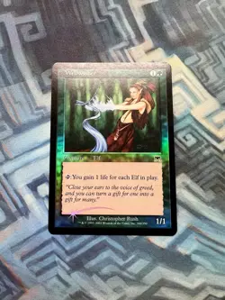 MTG Foil Wellwisher EX/LP Onslaught - Image 1