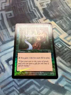 MTG Foil Wellwisher EX/LP Onslaught - Image 2
