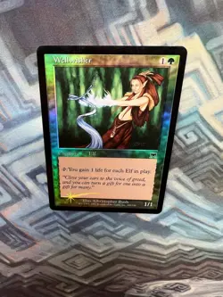 MTG Foil Wellwisher EX/LP Onslaught - Image 3