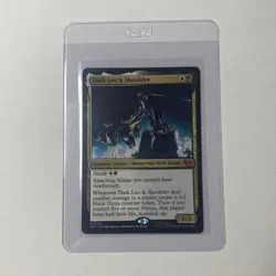 Dark Leo & Shredder #142 (NM) TMT Magic MTG - Image 1