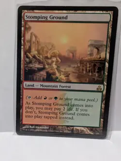 Stomping Ground Guildpact Regular shockland mountain Forest - Image 1