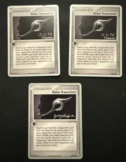 3x Holon Transceiver 98/113 World Championships Decks 2007 Pokemon Card - Image 1