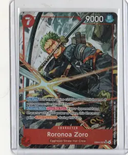 ONE PIECE ADVENTURE ON KAMI'S ISLAND RORONOA ZORO (EB04-007) ALTERNATE ART FOIL - Image 1