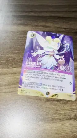 Tinker Bell - Snowflake Collector Enchanted (Set Champs) Disney Lorcana - Image 2