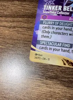 Tinker Bell - Snowflake Collector Enchanted (Set Champs) Disney Lorcana - Image 4